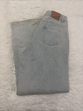 White Fox Boutique Light Blue Acid Wash Jeans